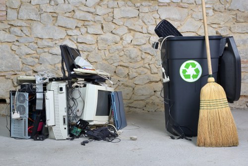 Environmental-friendly waste disposal with commercial skips