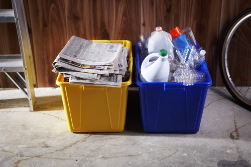 Mini and midi skip bins ready for use